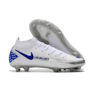 Nike Phantom Generative Texture Elite DF FG Bílý Modrý